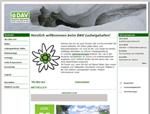 Tablet Screenshot of dav-lu.de